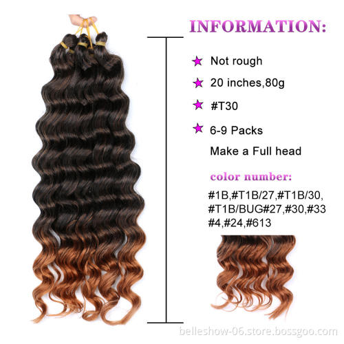 Hot sell synthetic hair extensions braiding hair afro tex tara synthetic hair extensions hairpieces wholesale 80g 20inch